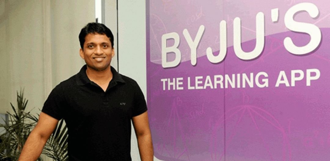 印度教育科技巨头Byju's获1亿美元融资，，，提升为独角兽企业